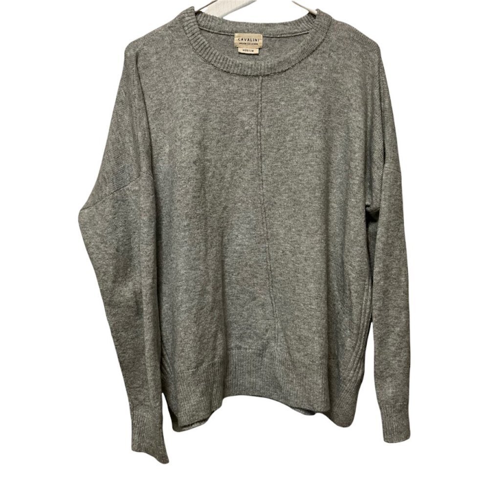 Cavalini Womens Sweater Collection Long Sleeve Round Neck Pullover